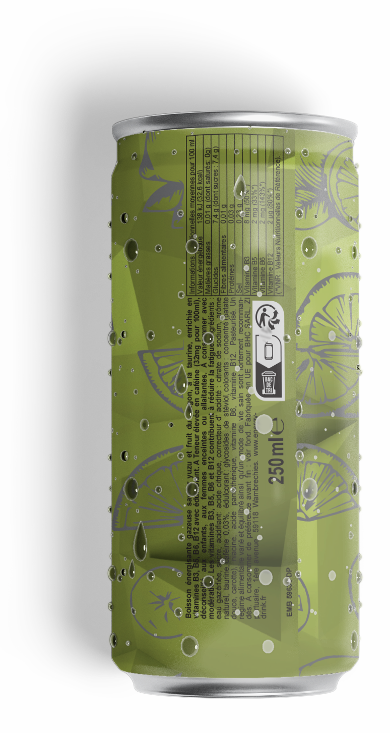 Iron Energy Menthe-Citron