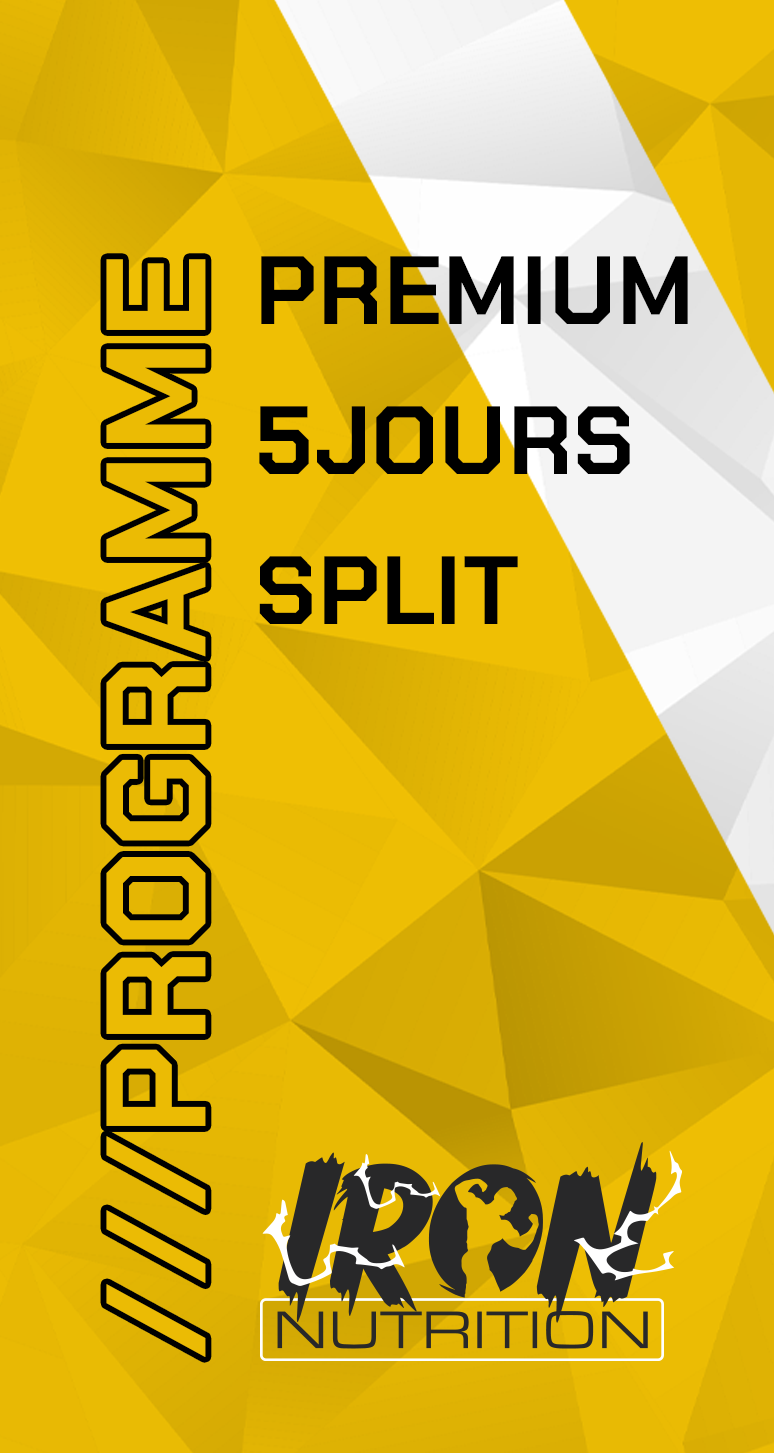 Programme musculation 5 jours